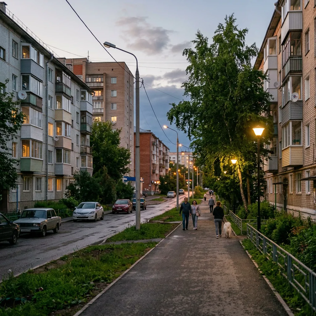 Улица в Уфе