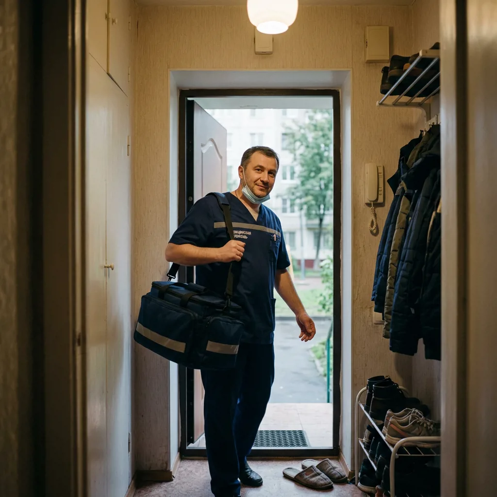 Выездной врач нарколог приехал на дом к пациенту в Уфе