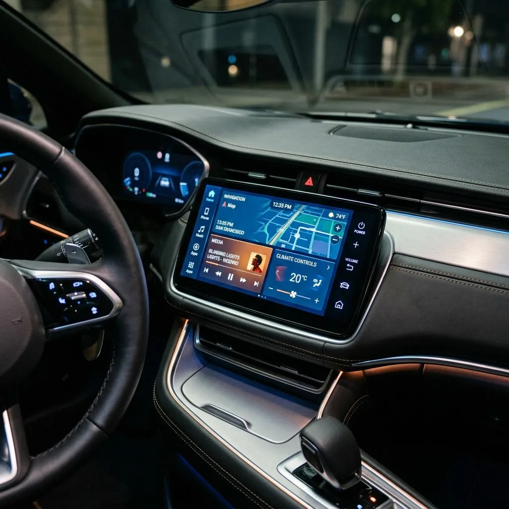 Мультимедийная система Geely Atlas