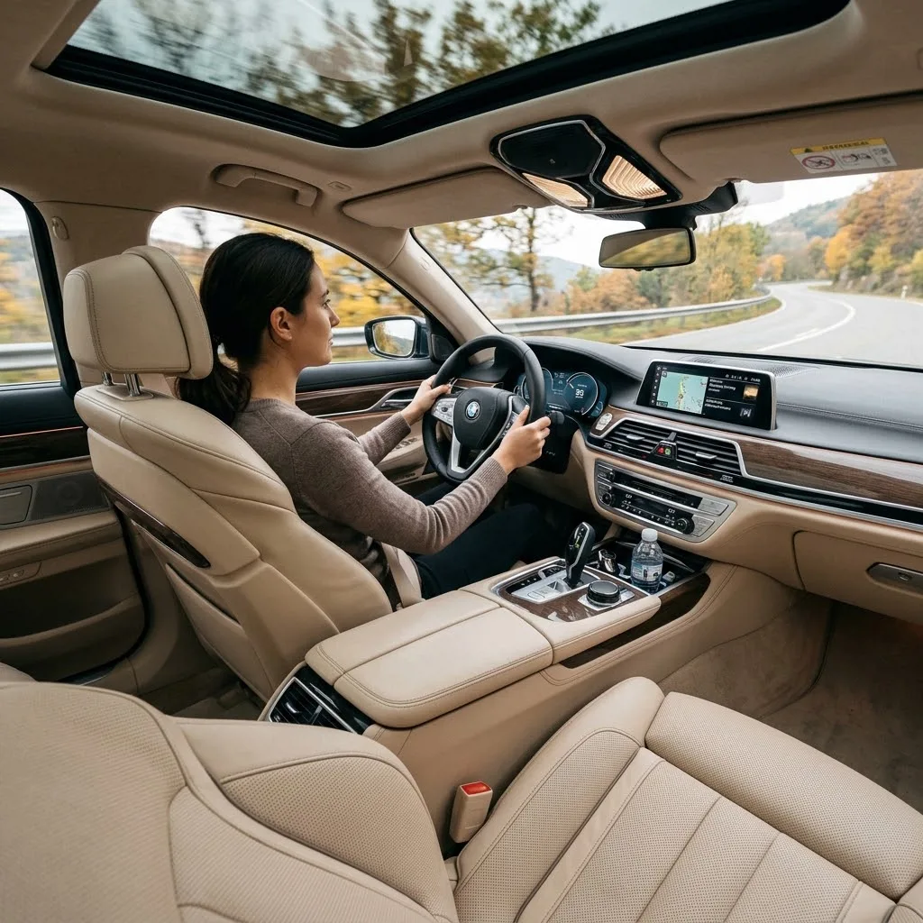 Интерьер салона Geely Emgrand