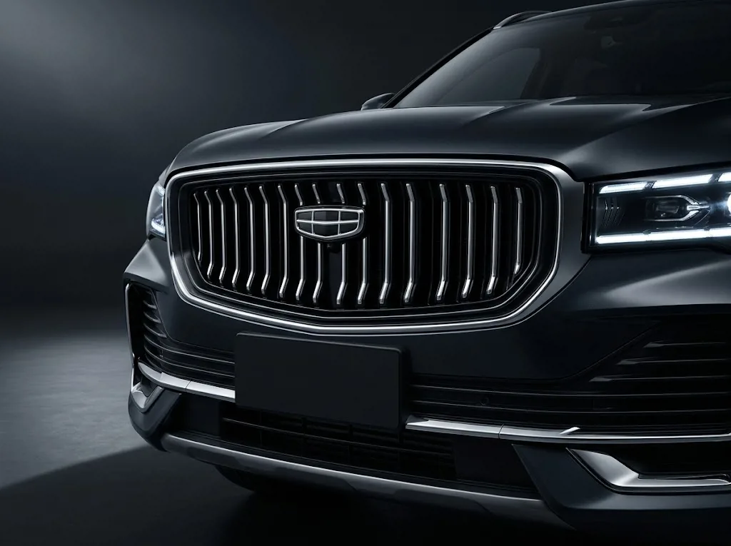 Geely Monjaro вид спереди
