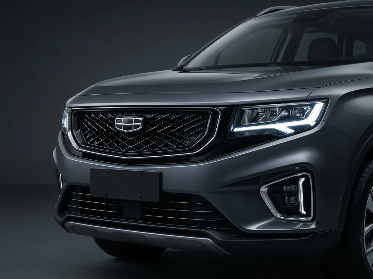Экстерьер Geely Okavango крупным планом